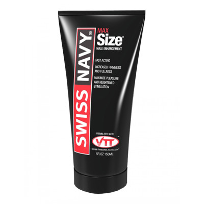 Swiss Navy Max Size Male Enhancement Cream VTT 148ml