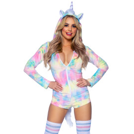 Leg Avenue Unicorn Tie-dye Romper