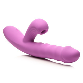Shegasm Thrust Wave Thrusting & Sucking Rabbit Vibrator