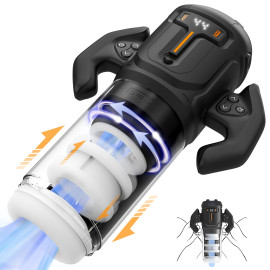 SuperLove Automatic Thrusting & Rotating Dual Sleeve Masturbator