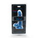 ToyJoy Get Real Happy Dicks Dildo 6 Inch with Balls Blue