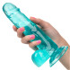 California Exotics Size Queen Dildo 6 Inch Turquoise