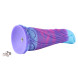 HiSmith HSA139 Soft Silicone Dildo KlicLok 19cm Purple