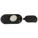 Anos RC Butt Plug with a Hole Black