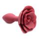 Master Series Booty Bloom Silicone Anal Plug with Rose