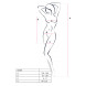 Passion Bodystocking BS073 White