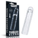 LoveToy Flawless Clear Penis Sleeve Add 2" Clear
