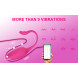 SuperLove Lovely Wearable Bullet Vibrator Pink