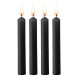 Ouch! Teasing Wax Candles Parafin 4-pack Black
