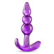 SuperLove Triple Bead Anal Plug Purple
